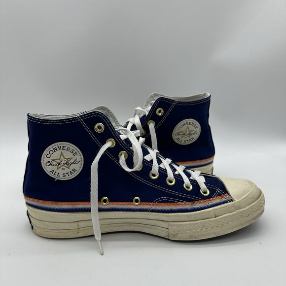 Mens Size 9.5 Converse Breaking Down Barriers x Chuck 70 High 'Knicks' 166815C - Picture 7 of 10
